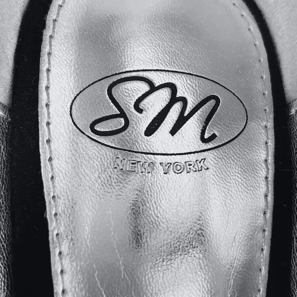 Suede and Rhinestones Platform Shoes - Picture 6 of 10